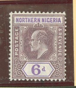 Northern Nigeria #24a Unused Single (King)