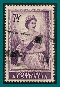 Australia 1954 Royal Visit, 7.5d used  #268,SG273