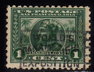 United States #401 used, Expo cancel