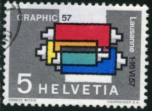 SWITZERLAND #359 , USED - 1957 - SWIT036