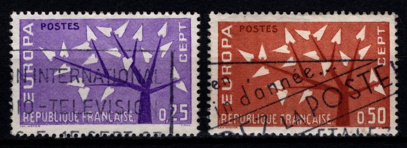 France 1962 Europa, Set [Used]