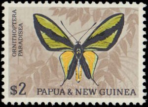 Papua New Guinea #209-220, Complete Set(12), 1966, Butterflies, Never Hinged