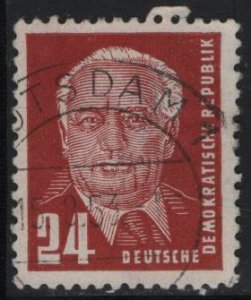 DDR, 55, USED. 1950-51, PRES. WILHELM PIECK