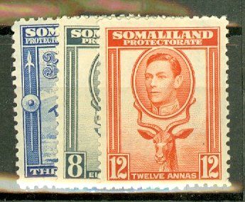 B: Somaliland 84-95 MNH CV $164; scan shows only a few