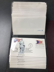 US 50 State Flags First Day Cover 