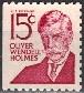 #1288B, Bklt Single. \O.W.Holmes\, MNH. 15 cent (L/E)