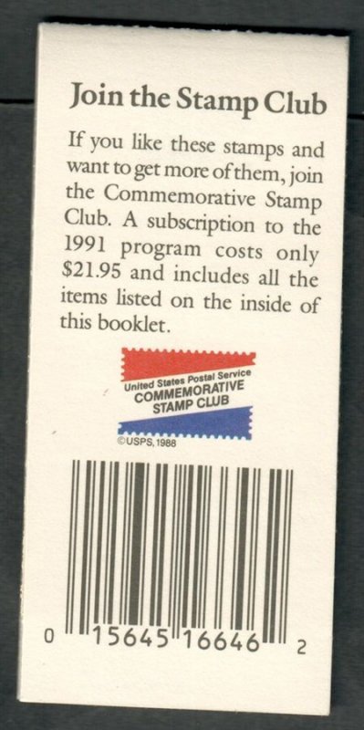 BK189 Fishing Flies MNH Booklet - 2549a plate A23133