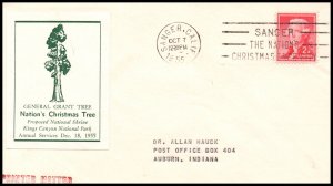 US Nation's Christmas Tree General Grant Tree 1953 Cover