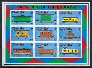 Gambia 1115 MNH 1991 Cabooses (ak4242)