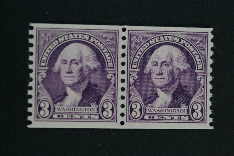 United States #721 Coil Pair MNH