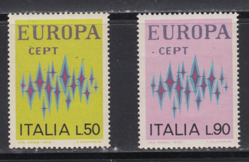 Italy    #1065-66   mnh    cat $0.65