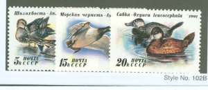 Russia #6009-6011 Mint (NH) Single (Complete Set) (Ducks)