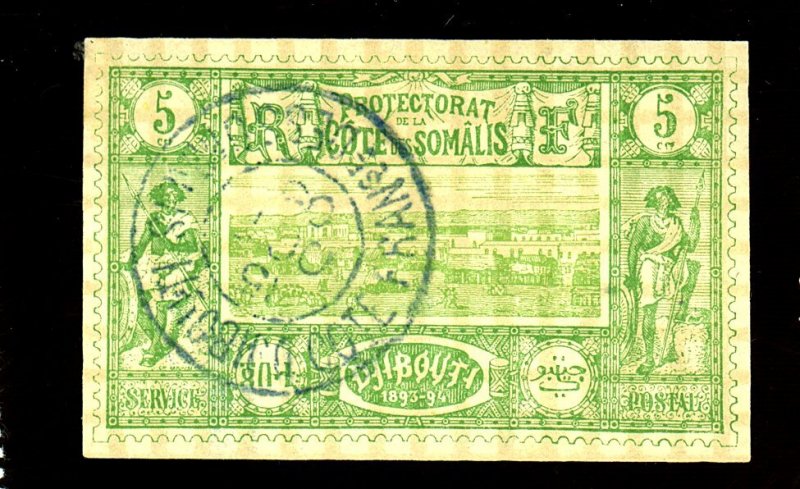 SOMALIA COAST #10 USED VF Cat $8