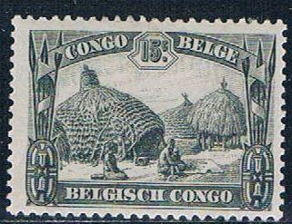 Belgian Congo 140 MLH Kivu Kraal 1931 (B0405)+