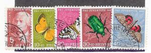 Switzerland #B267-B271 Set complete  (U) $9.10