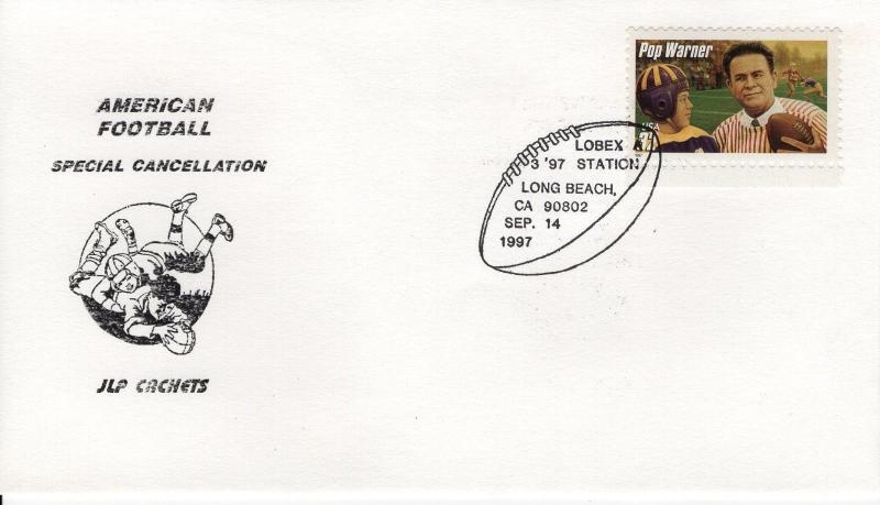 UNITED STATES  - 1997 LOBEX '97 STATION CANCEL  FDC4789