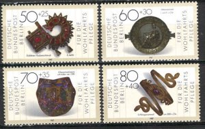 Germany - Berlin; 1987: Sc. # 9NB249-9NB252 :  MNH Cpl. Set