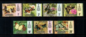 Penang #74-80  MNH  Scott $8.15