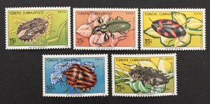 Turkey 1983 #b196-20, Harmful Insects, MNH.