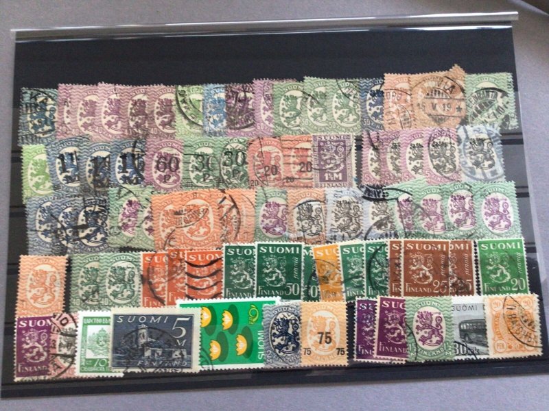 Finland vintage mounted mint or used Stamps Ref 64921