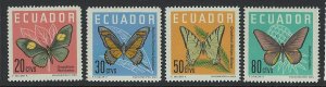 Ecuador Scott 680-683 MNH! Complete Set!