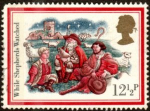 Great Britain 1006 - Used - 12.5p Christmas (1982) (cv $0.55)