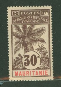 Mauritania #9 Unused Single