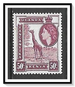 Kenya Uganda Tanganyika (KUT) #110 QE II & Giraffe MH
