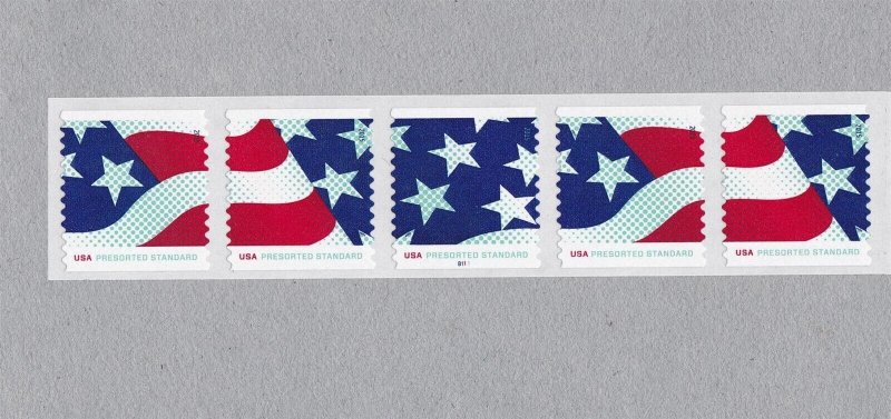 PNC5 10c Stars & Stripes SA (16) B111 US 4963a MNH