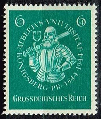 Germany 1944,Sc.#B280 MNH, 400 Years Albertus University, Königsberg (Pr.)