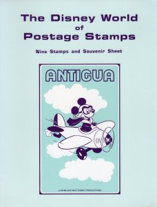 Antigua 1980 Sc#562/571 DISNEY CHARACTERS  IYC  Special Presentation Pack