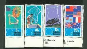 Tokelau  #33-36  Single (Complete Set)