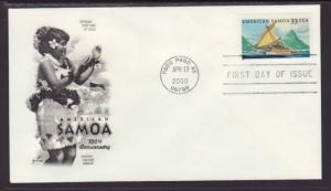 US 3389 American Samoa Artcraft U/A FDC