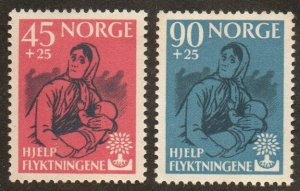 Norway B64-B65 Set Mint never hinged