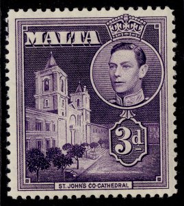 MALTA GVI SG223, 3d dull violet, M MINT.