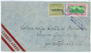 99843 - GUATEMALA - POSTAL HISTORY - Internal  AIRMAIL COVER  1939