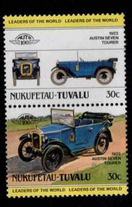 Nukufetau-TUVALU Scott 7 MNH** Classic Automobile pair