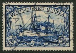 German New Guinea SC# 17 Kaiser's Yacht 2mk Used