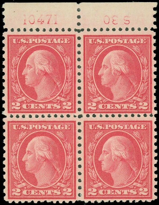 US SCOTT #540 Plate Block, INVERTED S 30, MINT-VF/XF-OG-NH, SCV $725, garyposner