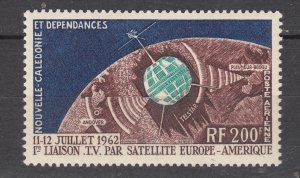 J43523 JL Stamps 1962 new caledonia mnh #c33 telstar