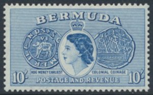 Bermuda  SG 149a SC# 161* MH  ultramarine see details and scans