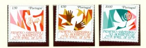 PORTUGAL 1975 APRIL 25  #1247-1249 SET MNH...$4.85