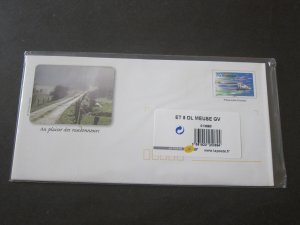 France Laposte 5 pre-paid neat cachet envelop pack 