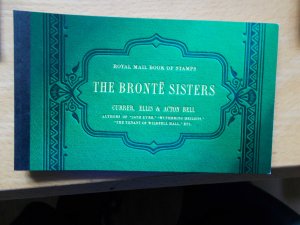 DX34 The Bronte Sisters Prestige Booklet Complete - Cat £28 - Face Value £11.96  
