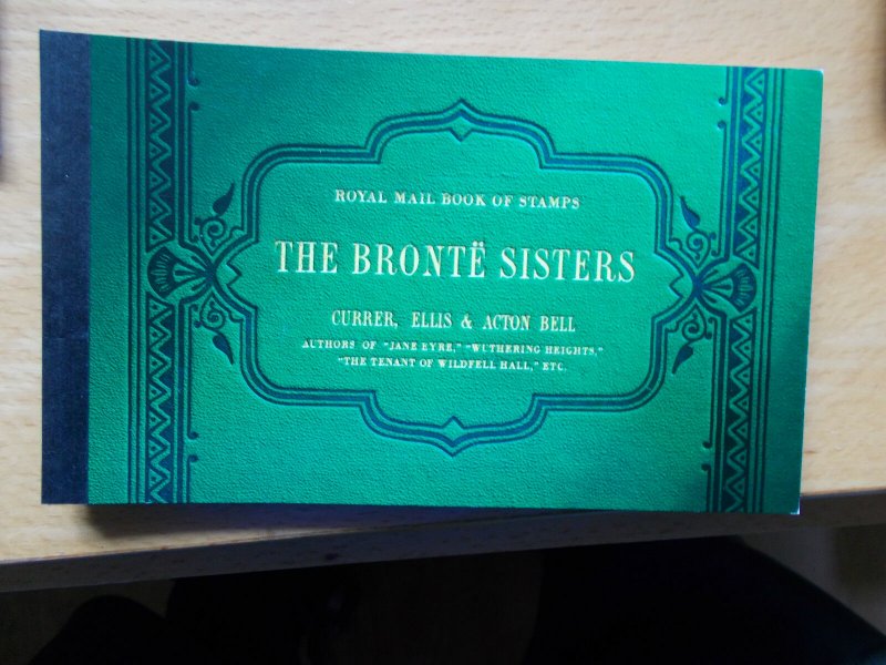 DX34 The Bronte Sisters Prestige Booklet Complete - Cat £28 - Face Value £11.96  