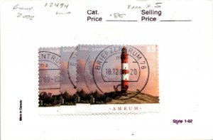 Germany, Postage Stamp, #2494 (4 Ea) Used, 2008 Lighthouse (AC)