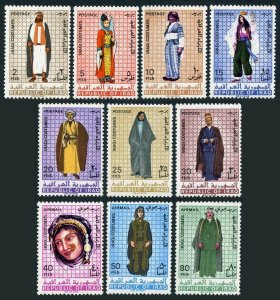 Iraq 443-449,C19-C21,MNH.Michel 492-501. Iraqi Costumes,1967.