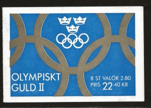 SWEDEN SC# 1940a COMP BKLT/8    FVF/MOG 1992