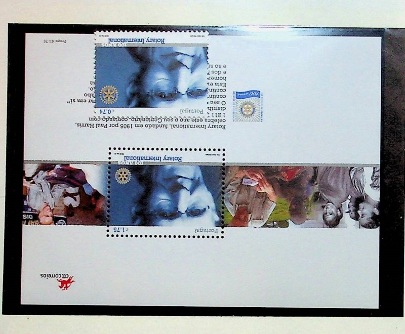 Portugal Sc 2711, 2712 MNH of 2005 - Rotary International - HS09