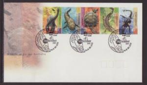 Australia 1616a Dinosaurs 1997 U/A FDC 